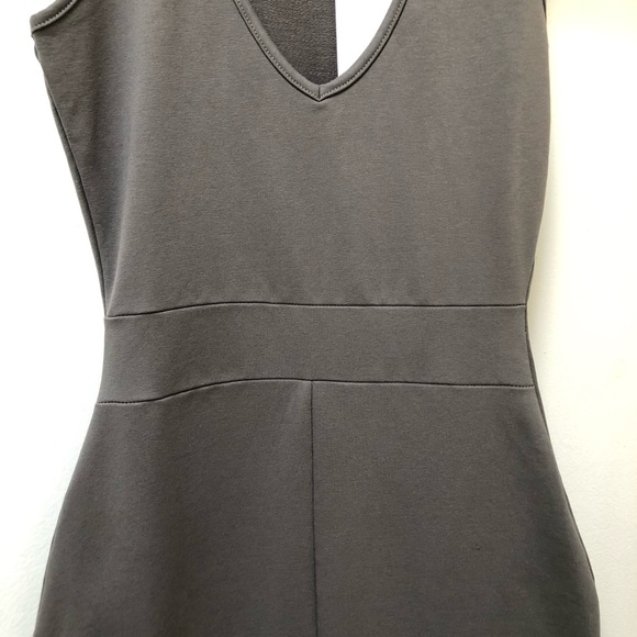 ♦️Super Bawl 🏈 Sale NWT Bodycon Gray Dress - Picture 4 of 8